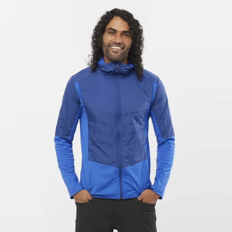 Chaquetas Salomon Outline All Season Híbrido Hombre Azules | MX WNTB502